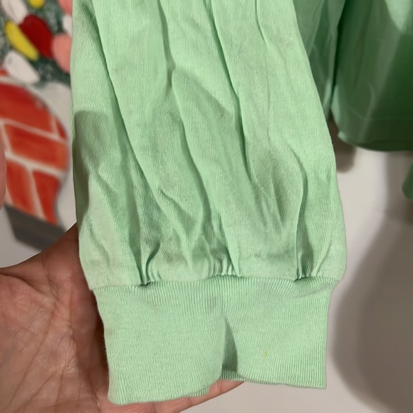 ASOS curve green long sleeve tee - Picture 3 of 8